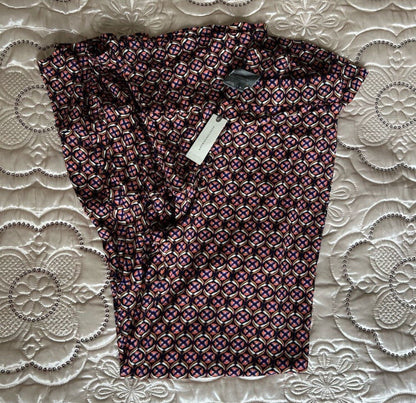 Anthropologie Bonnie Wide Leg Trouser PAJAMA PANTS NEW Size Small