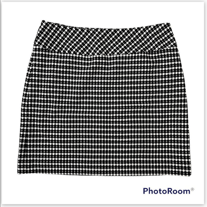 Ann Taylor LOFT Geometric Print Mini Skirt Size 8 Petites