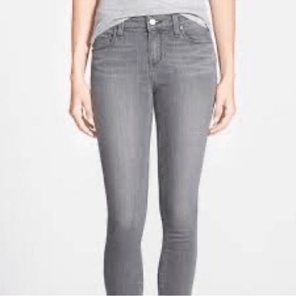 Madewell 10" High Rise Skinny Jeans in Gray Size 24