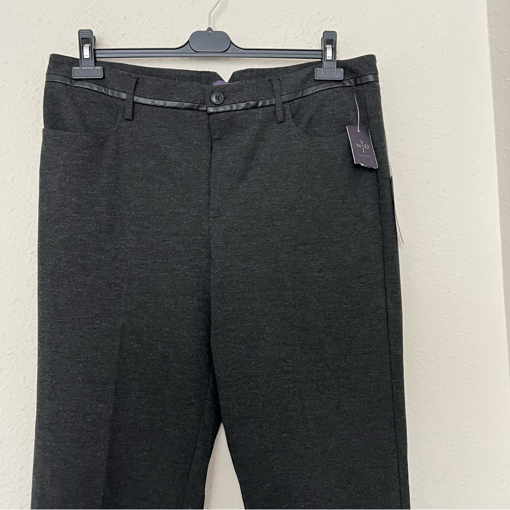 NYDJ Straight Leg Ponte Pants NEW Size 16