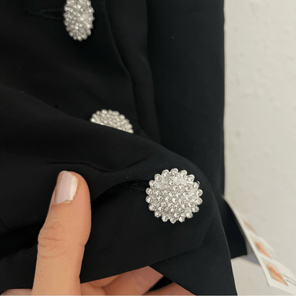 Mac Duggal Black Tuxedo Halter Jumpsuit NEW Size 6 Formal Elegant