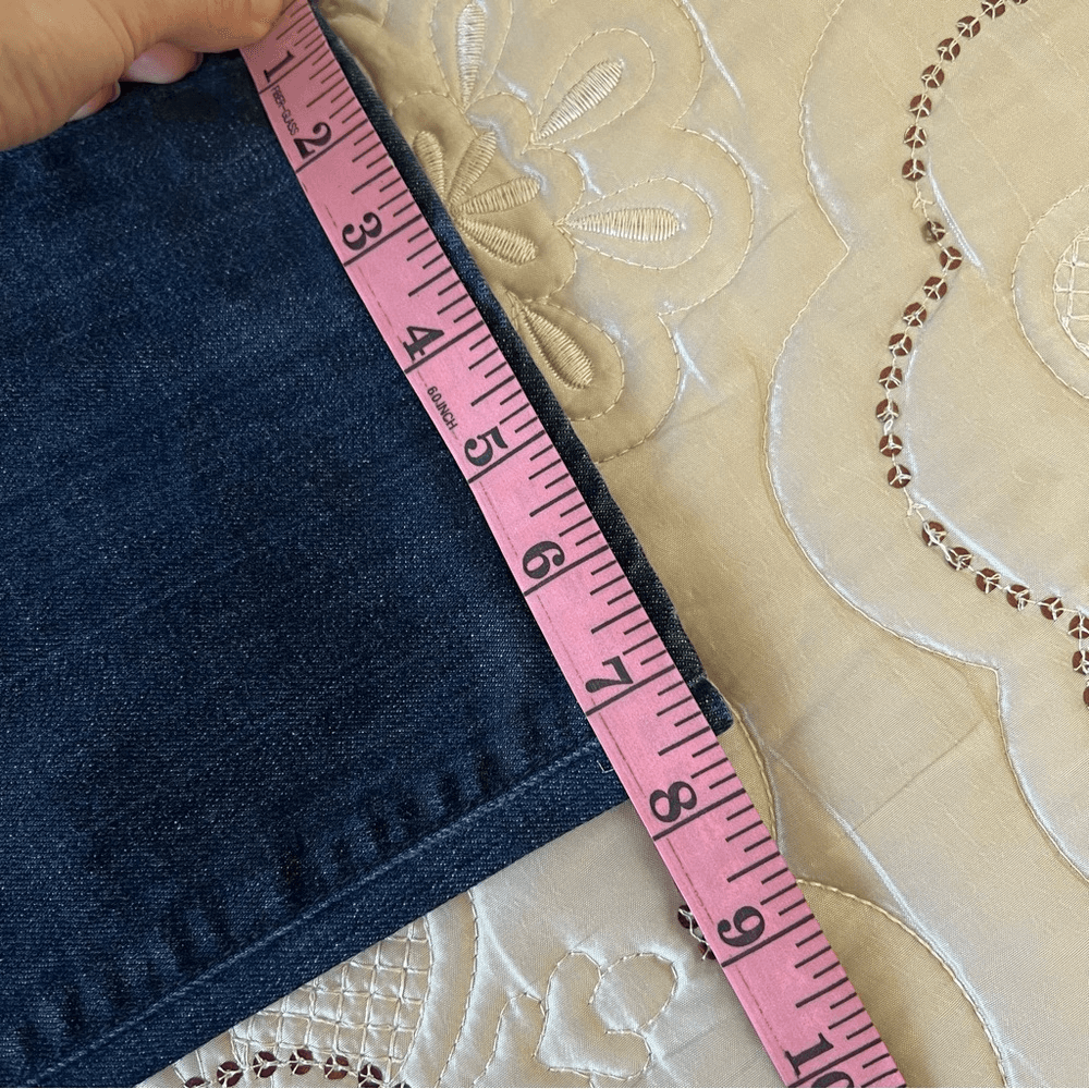 7 For All Mankind The Standard Straight Dark Wash Jeans Size 33