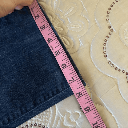 7 For All Mankind The Standard Straight Dark Wash Jeans Size 33