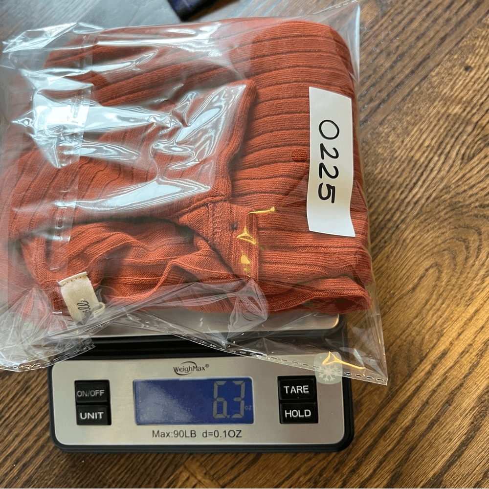 Madewell Ribbed Polo Button-Front Tee in Rust Size Small Short Sleeve