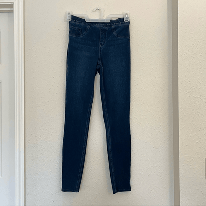 Spanx Jeanish Dark Wash Ankle Leggings Size Small