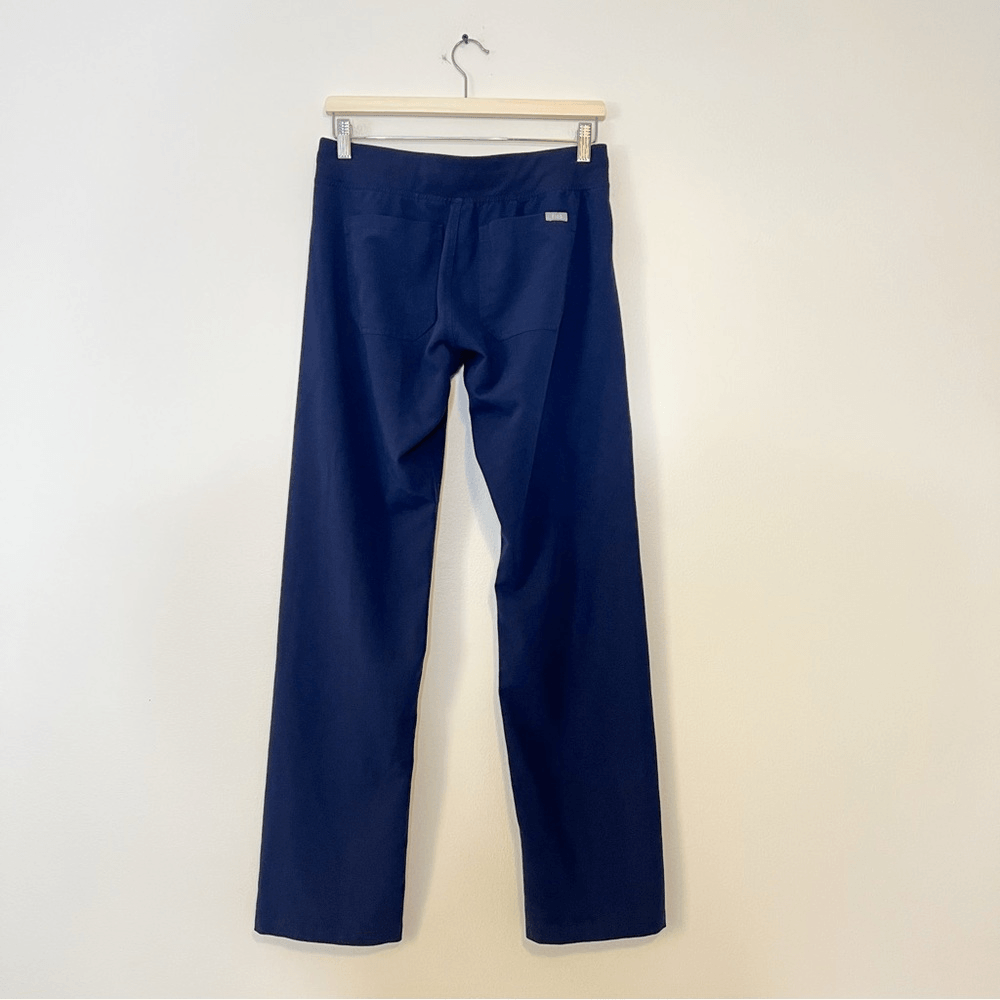 FIGS Livingston Basic Scrub Pants in Navy Blue Size XS Tall