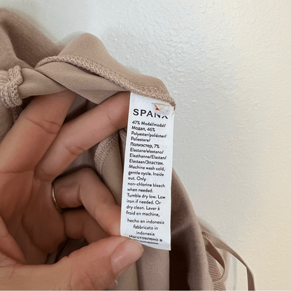 SPANX AirEssentials Wide Leg Pants in Ashwood NEW Size Medium