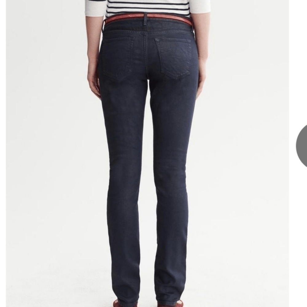 Banana Republic Coated Skinny Jeans Size 27