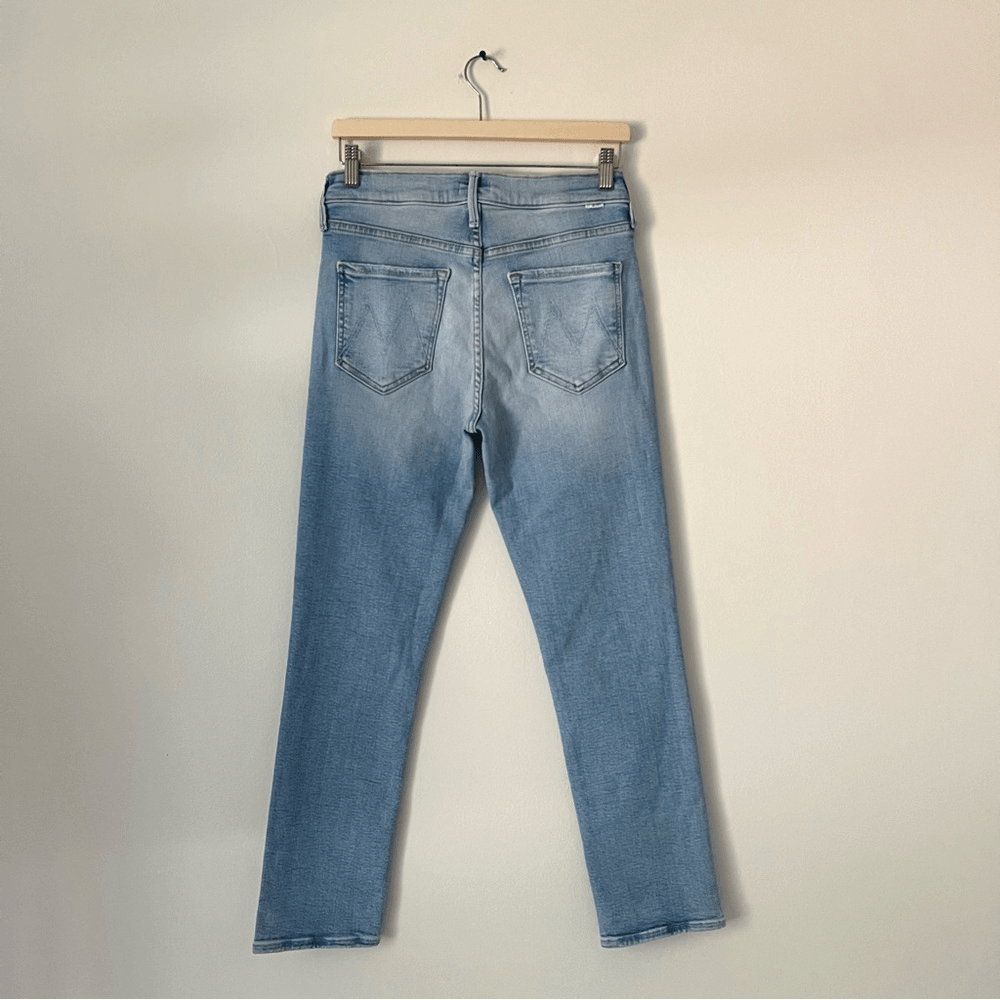 MOTHER The Mid Rise Dazzler Ankle Jeans Size 29 Limited Edition