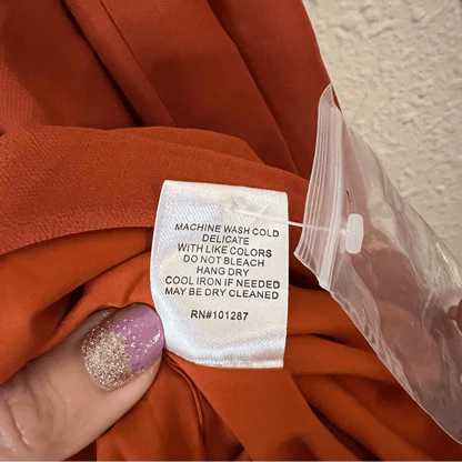 ALEXIA ADMOR Long Sleeve Fit and Flare Mini Chiffon Dress NEW Size 12