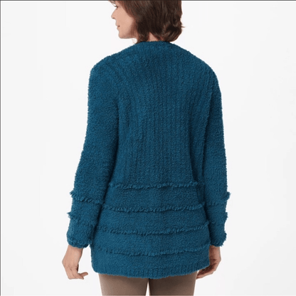 Barefoot Dreams Cozychic Boardwalk Cardigan Size Large