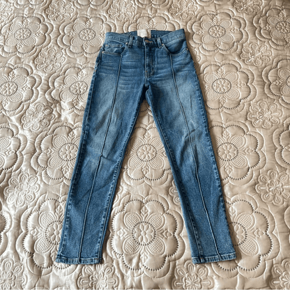 Revice High Rise Star Venus Crop Jeans Medium Wash Size 27