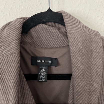 R & M Richards Short Sleeve Midi Dress Size 6