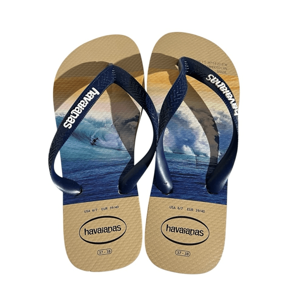 Havaianas Beach Sunset Flip Flop Sandals Size 6/7