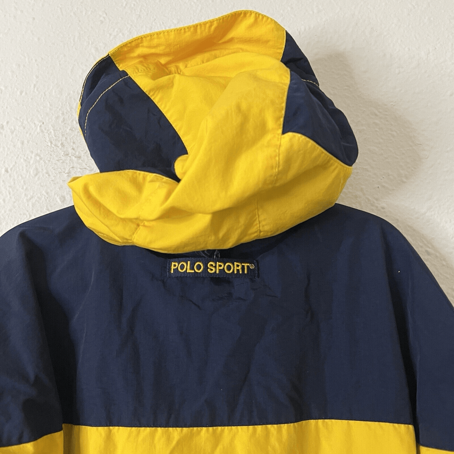 Vintage 90s Polo Sport Ralph Lauren Zip Up Jacket Windbreaker Mens XL