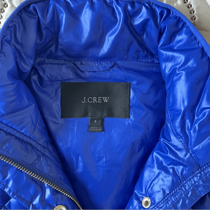J. Crew Down Field Quilted Puffer Vest Size Small