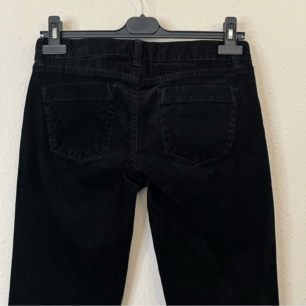 J. Crew City Fit Black Corduroy Pants Size 26R