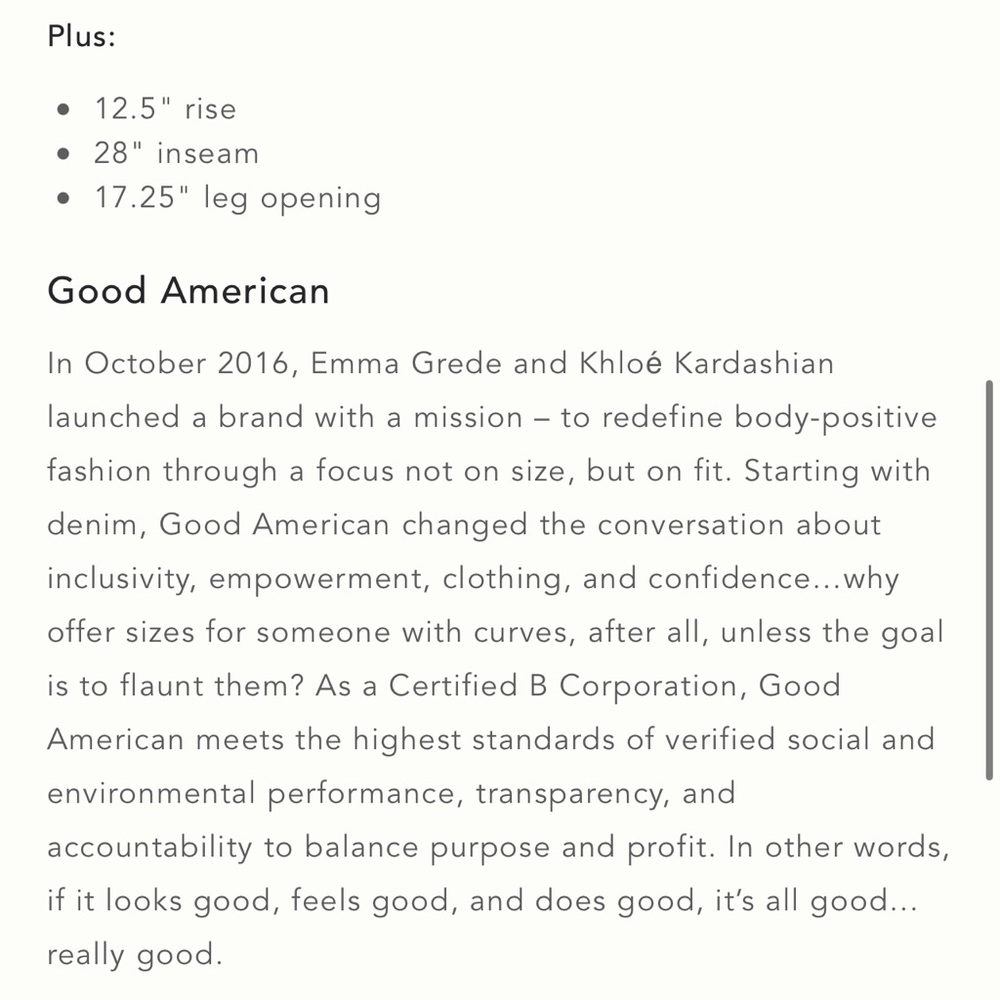 Anthropologie Good American Curve High-Rise Straight Jeans NEW Plus Size 22