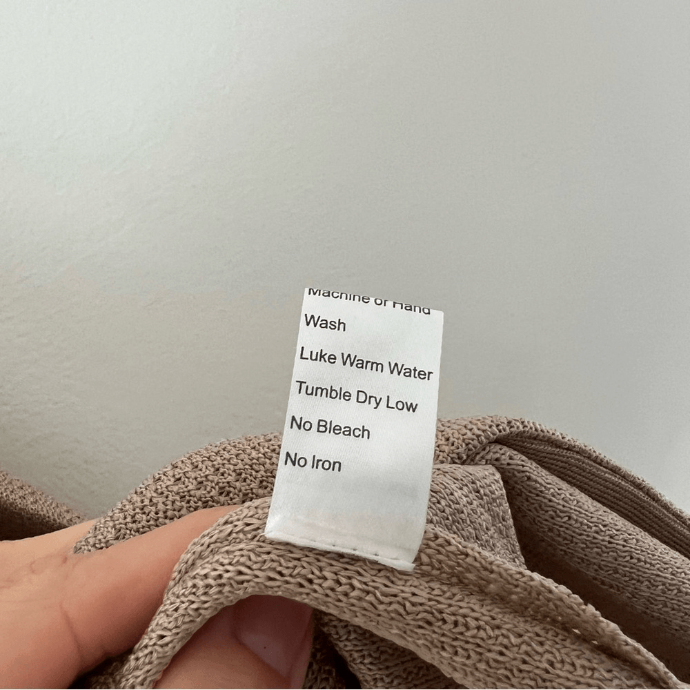 Ming Wang Knit Cardigan Blazer Jacket in Tan and Black Plus Size 3X