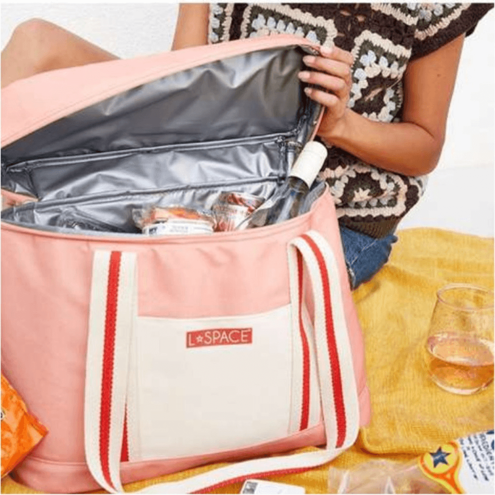 L*Space Coastal Cooler Bag NEW Insulated Shoulder Tote Beach Picnic