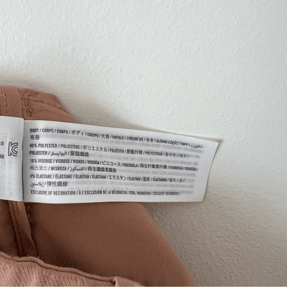 Abercrombie & Fitch Sloan Trousers Wide Leg Pants in Tan Size 27/4S