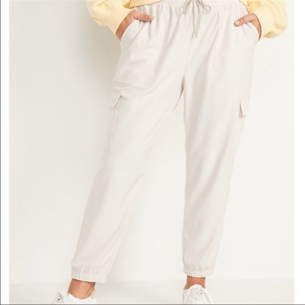 Old Navy High-Waisted StretchTech Cargo Active Jogger Pants NEW Plus Size 2X