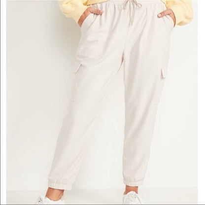 Old Navy High-Waisted StretchTech Cargo Active Jogger Pants NEW Plus Size 2X