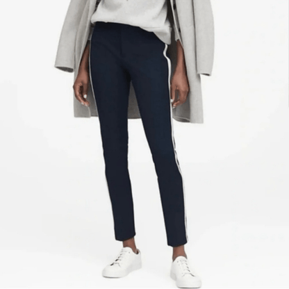 Banana Republic Navy Blue Sloan Slim Ankle Pants Size 6