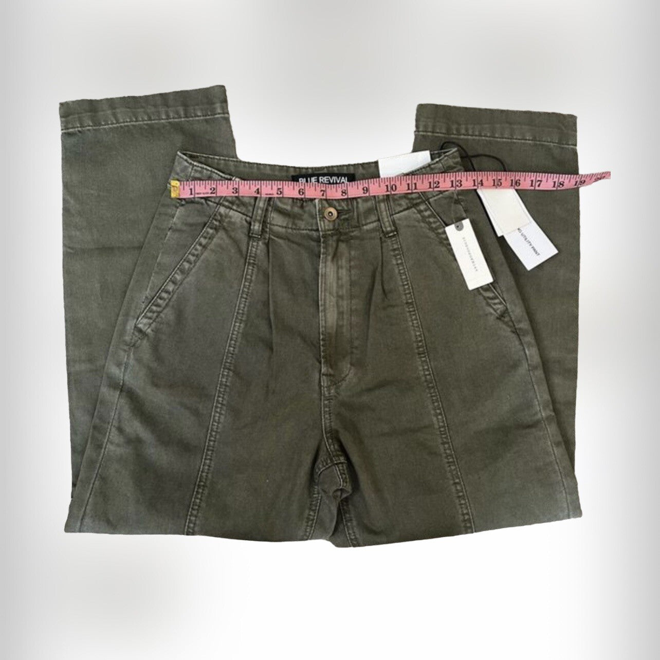 Anthropologie Blue Revival Utility Pants NEW Size 26