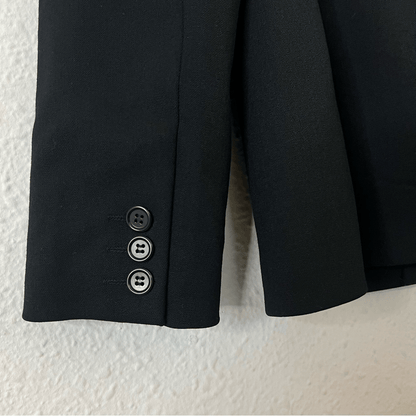 Theory Suzanne B Tuxedo Black Blazer Size Small