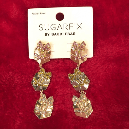 NEW Sugarfix By BaubleBar Christmas Gift Earrings