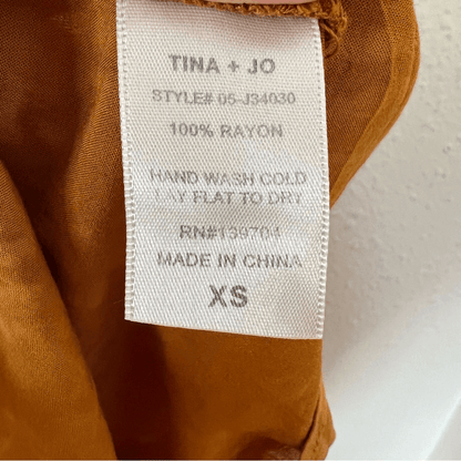 Anthropologie Tina & Jo Ombre Maxi Dress Size XS