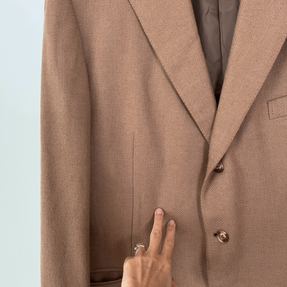 Ermenegildo Zegna Mens %100 Pure Camelhair Blazer Size 48 (58)