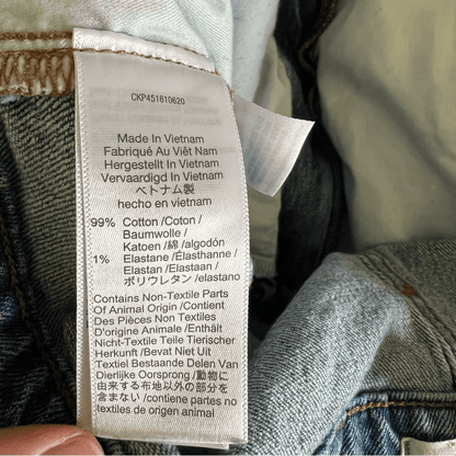 Madewell The Perfect Vintage Straight Jeans Size 33 Medium Wash