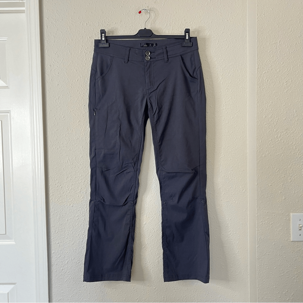 Prana Gray Halle Convertible Cargo Outdoor Pants Gray Size 8
