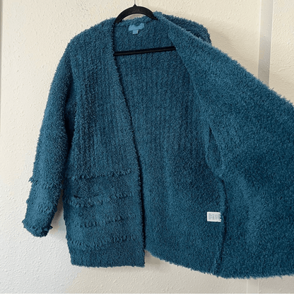 Barefoot Dreams Cozychic Boardwalk Cardigan Size Large