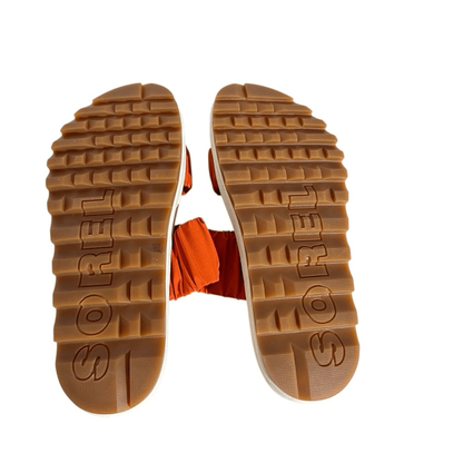 Sorel Roaming Two Strap Slide Sandals Size 8,5 Orange