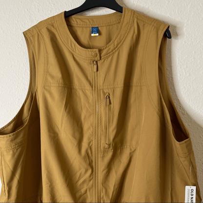 Old Navy StretchTech Sleeveless Zip-Front Cargo Romper Plus Size 4X