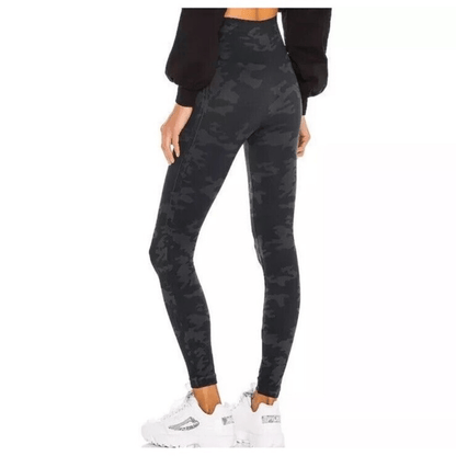 Spanx Seamless Camo Leggings FL3515 Size Large