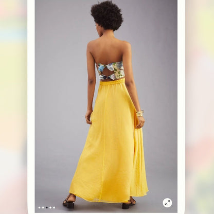 Anthropologie Hutch Shine Maxi Skirt NEW Size Small