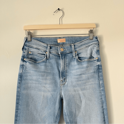 MOTHER The Mid Rise Dazzler Ankle Jeans Size 29 Limited Edition