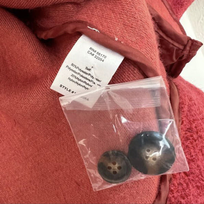 Anthropologie Houndstooth Shirt Jacket Greylin NEW Size Small