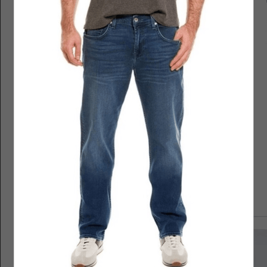 7 For All Mankind The Standard Straight Dark Wash Jeans Size 33