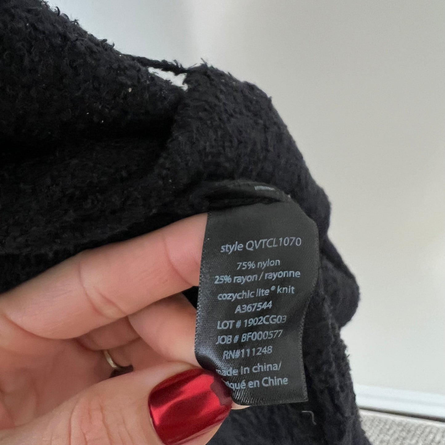 Barefoot Dreams CozyChic Lite Catalina Long Cardigan NEW Black Size Large Petite