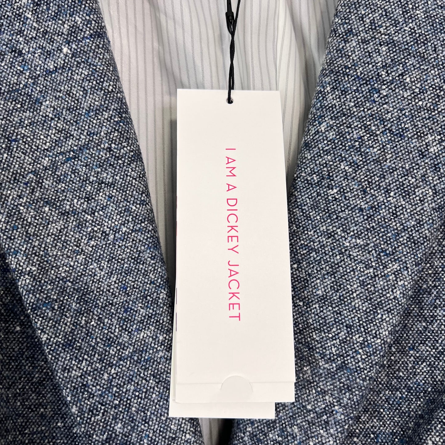 Veronica Beard Schoolboy Dickey Jacket Blazer Denim Blue NEW Wool Size 4 Classic