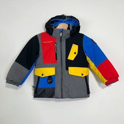 Obermeyer Boys Nebula Ski Snow Jacket Size 3 Insulated Coat Compass