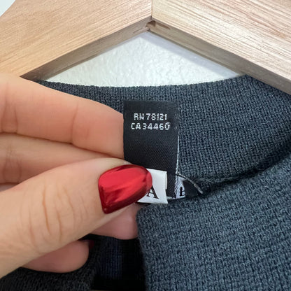 Eileen Fisher Italian Wool Longline Cardigan Size Large Luxury Classic