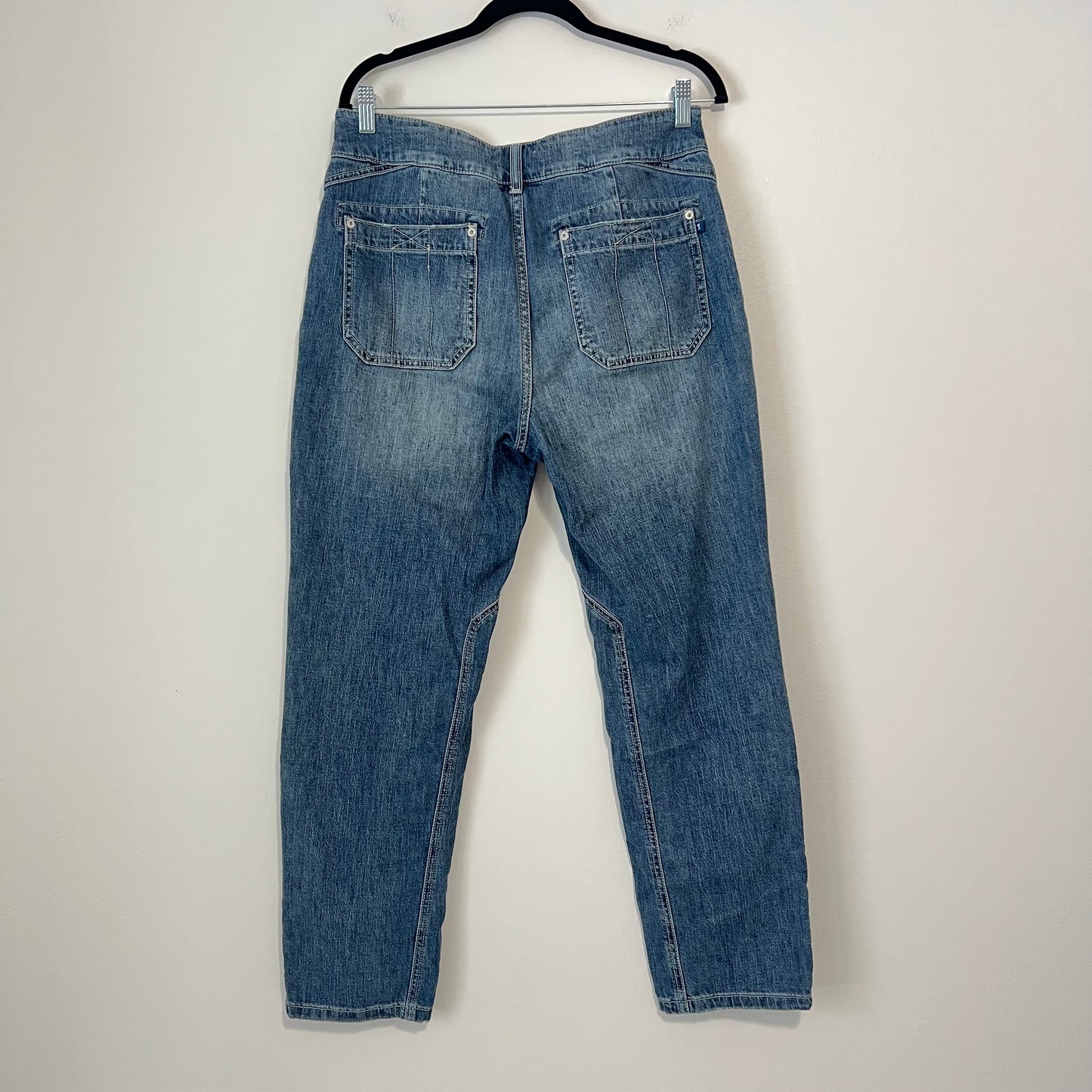 Anthropologie Pilcro The Wanderer Relaxed Jeans Blue High Rise Size 28