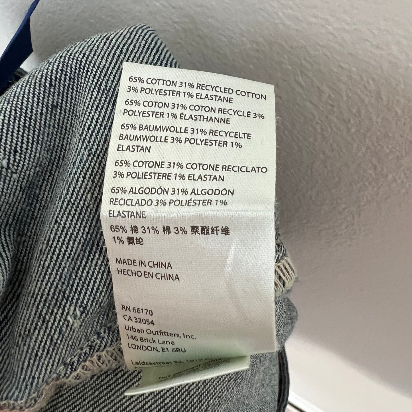 Anthropologie Pilcro The Wanderer Relaxed Jeans Blue High Rise Size 28