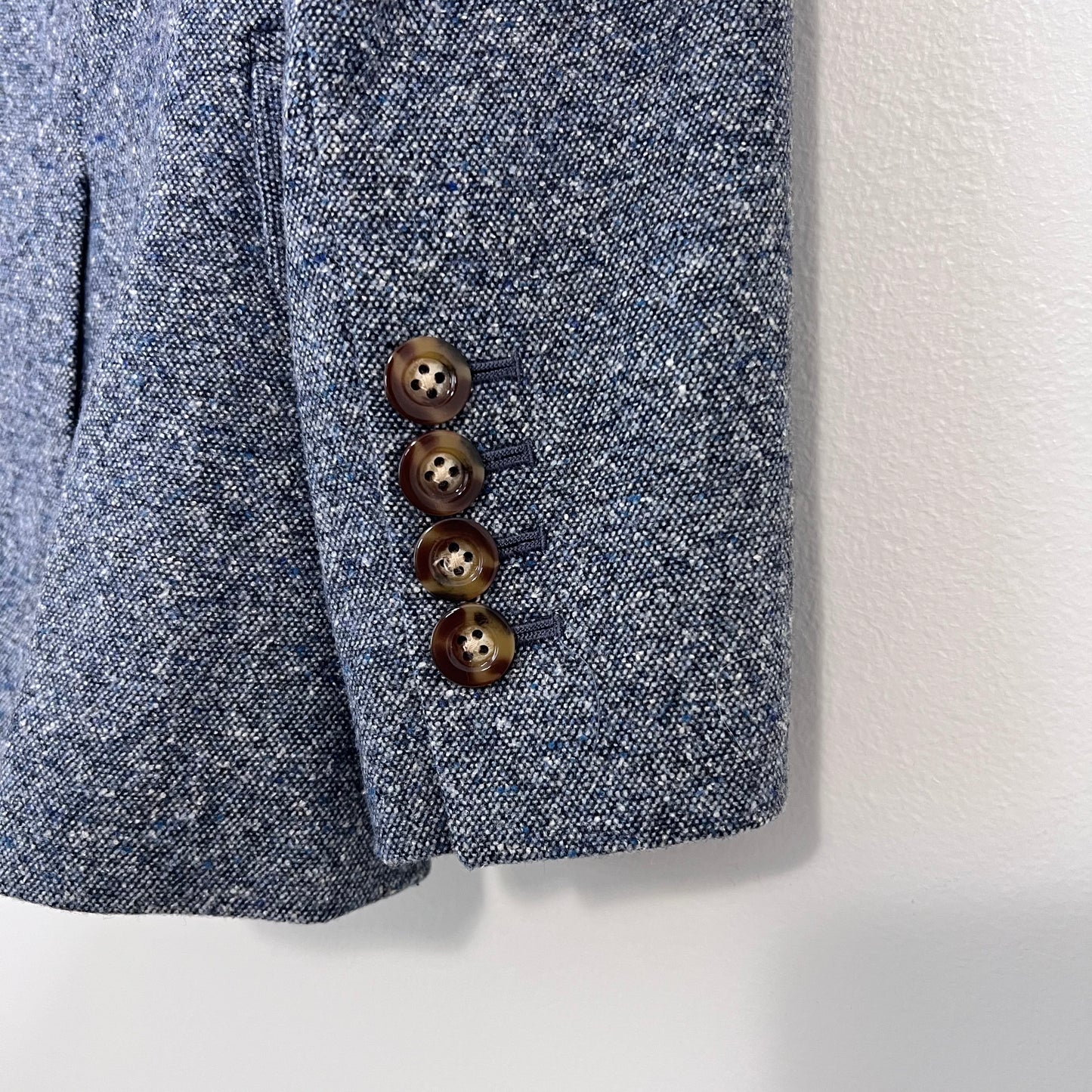 Veronica Beard Schoolboy Dickey Jacket Blazer Denim Blue NEW Wool Size 4 Classic